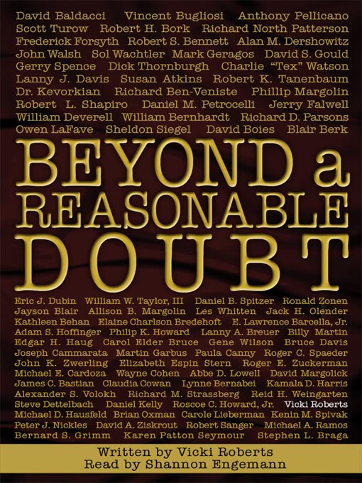 Cover image for Reasonable Doubt
